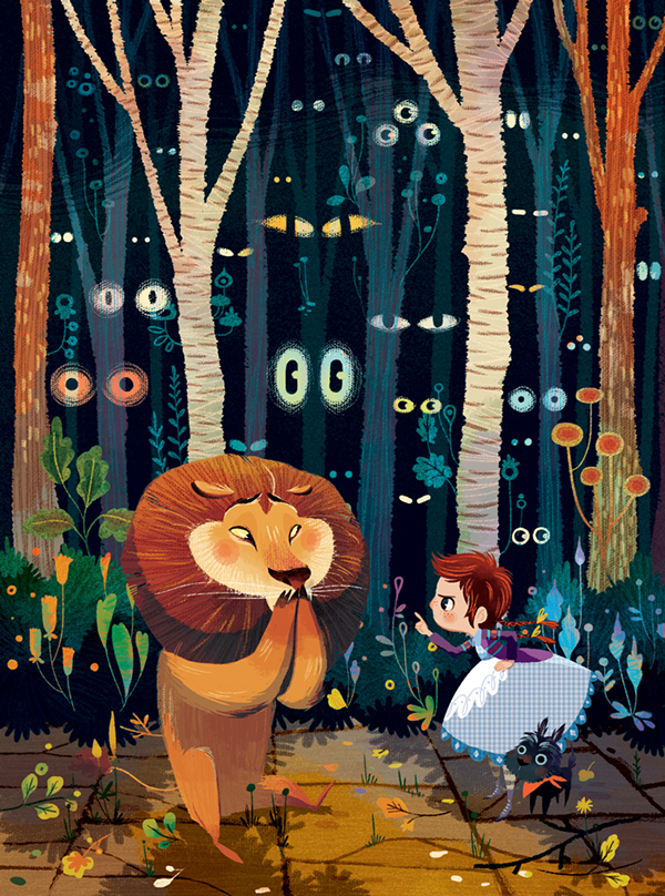 Oz_Dorita_León_Cobarde